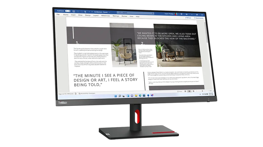 Lenovo ThinkVision S27i-30 | 27" Monitor | Full HD - Ansicht 6