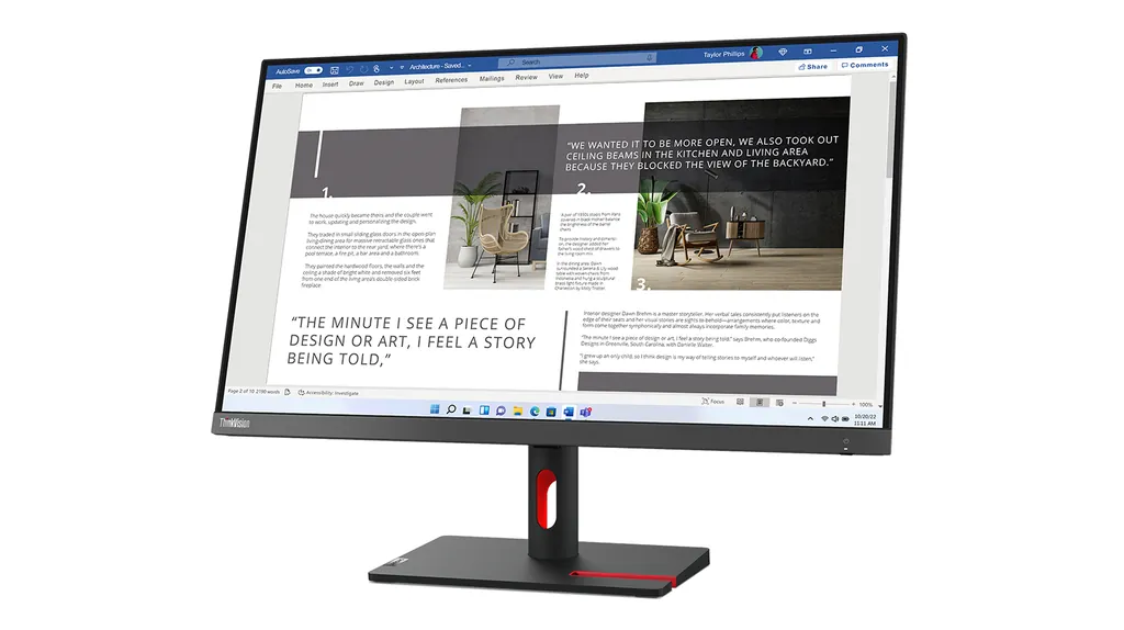Lenovo ThinkVision S27i-30 | 27" Monitor | Full HD - Ansicht 7