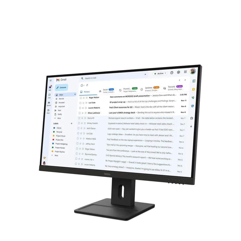 Lenovo ThinkVision E27-40 | 27" IPS Monitor | Full - Ansicht 3
