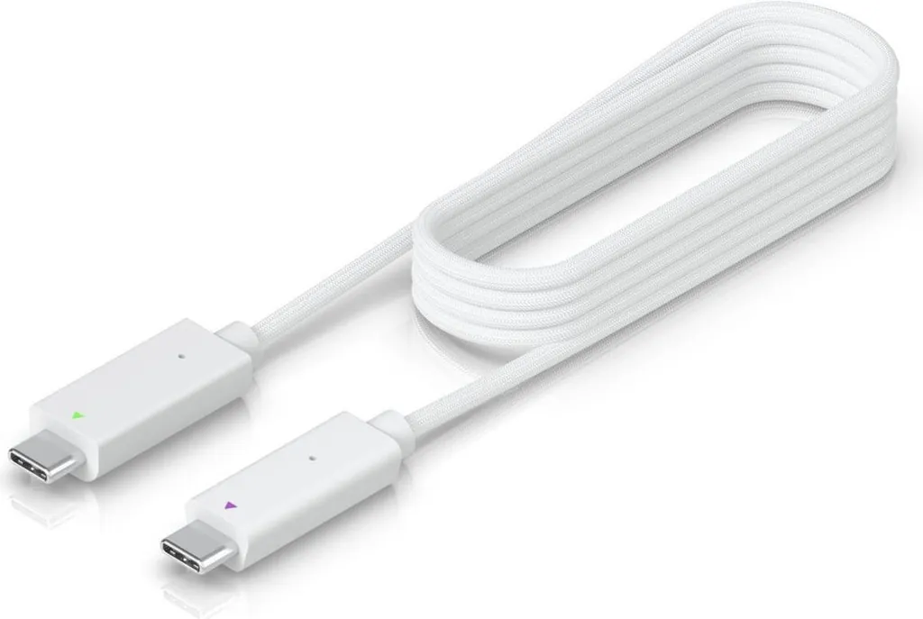 Ubiquiti Audio-Kabel 1m | USB-C zu USB-C | Weiß - Ansicht 3