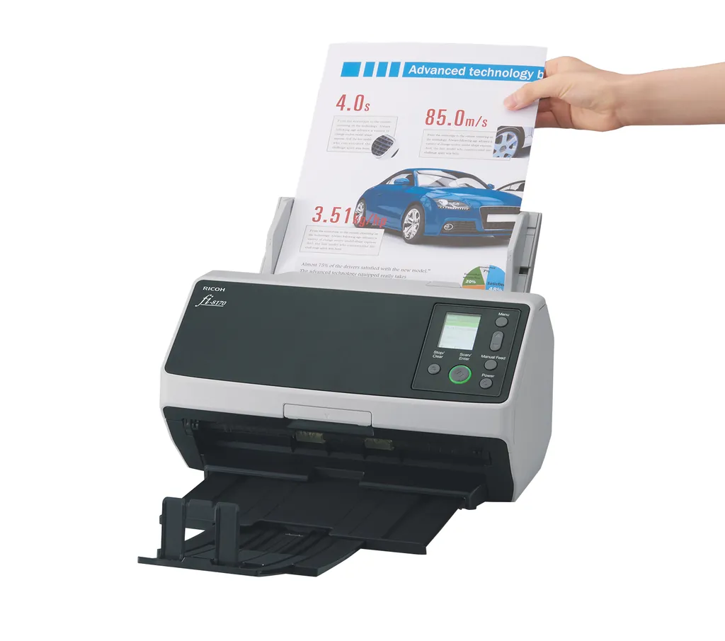 RICOH fi-8170 Scanner A4 70ppm (P) - Ansicht 4
