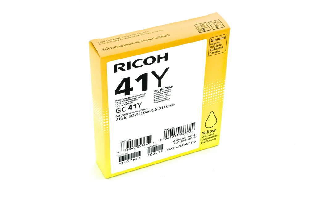 RICOH Gelb Tintenpatrone - Ansicht 2