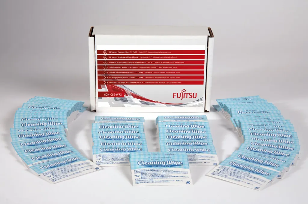 RICOH Pack of 72 F1 Cleaning Wipes for Fujitsu sca - Ansicht 2