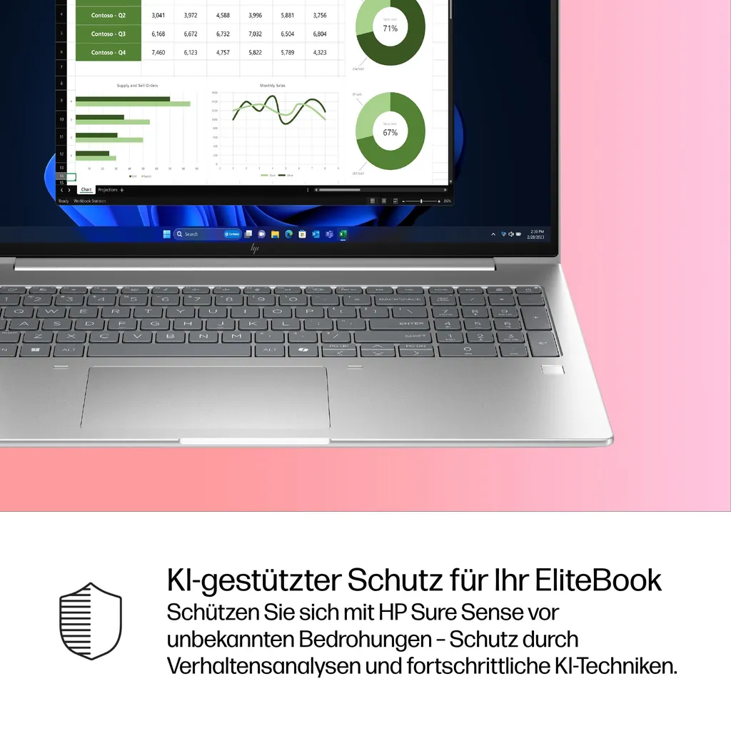 HP EliteBook 6 G1i | 16 Zoll AI Laptop | Ultra 7 - Ansicht 7