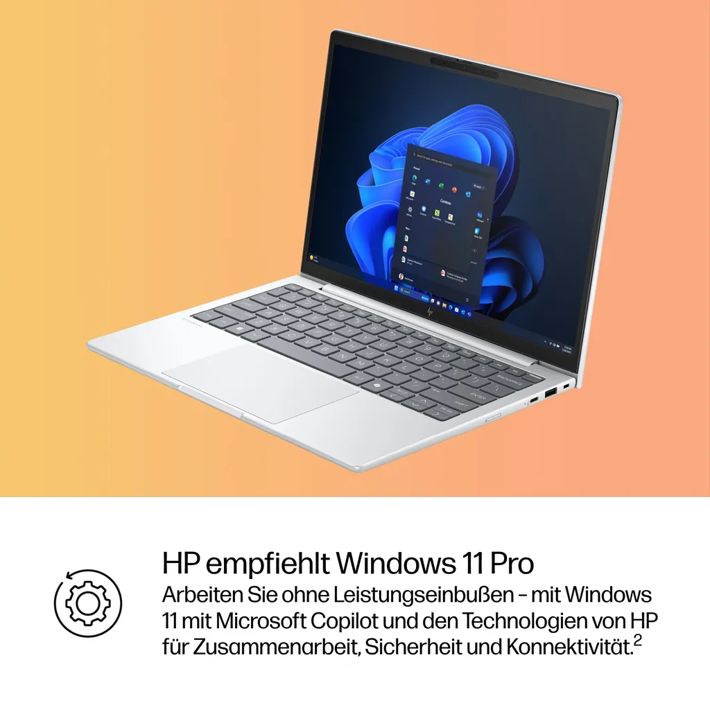 HP EliteBook 8 G1i | 13,3" AI Laptop | Ultra 7 - Ansicht 6