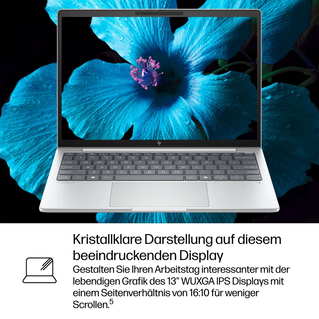 HP EliteBook 8 G1i | 13,3" AI Laptop | Ultra 7 - Ansicht 7