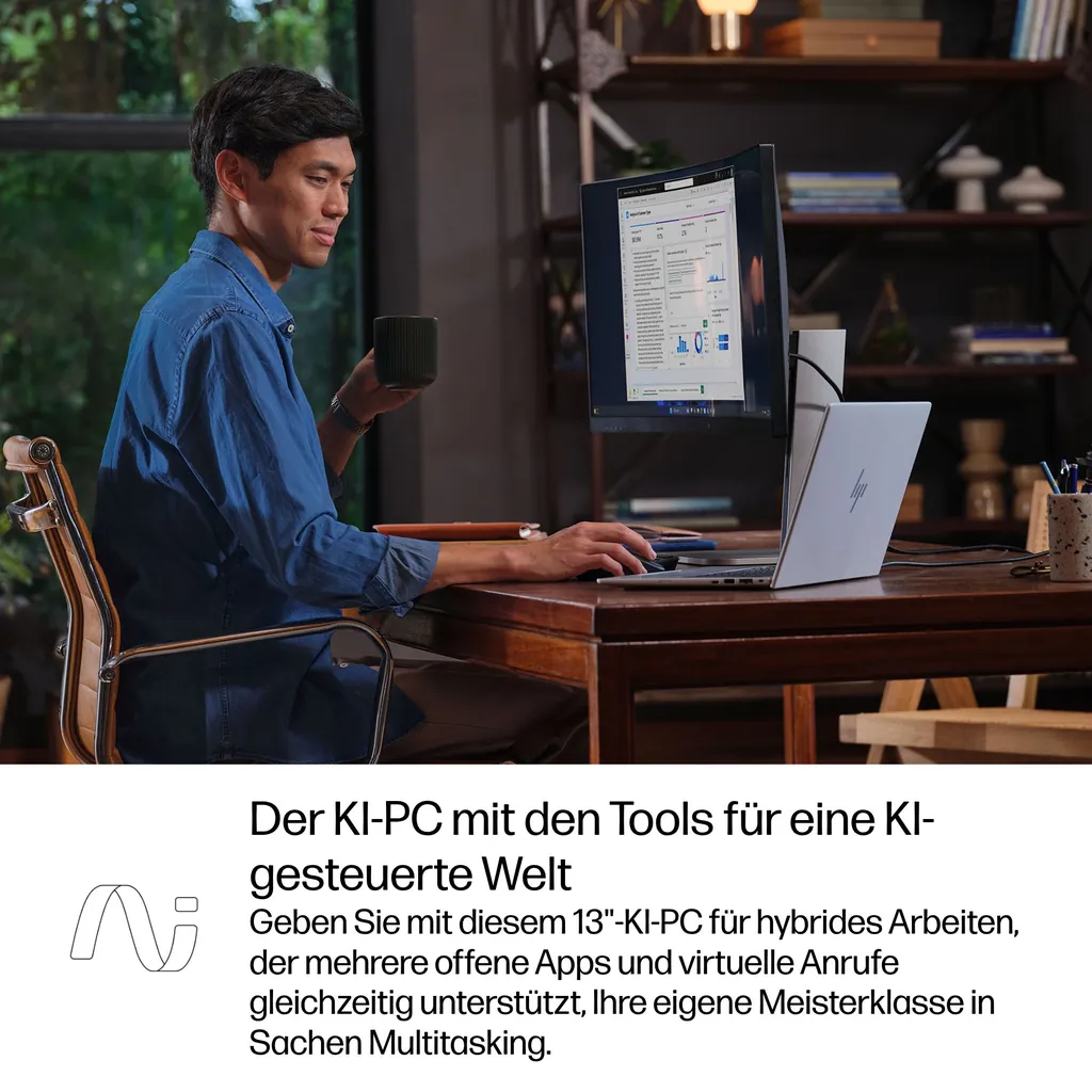 HP EliteBook 8 G1i 33,8cm (13,3") Ultra 5 225U 16G - Ansicht 7