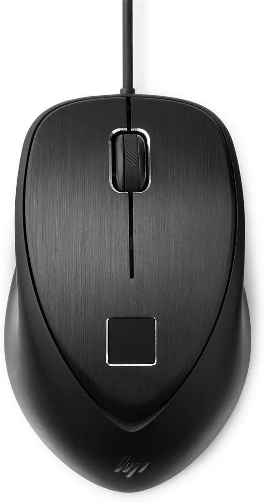 HP USB Maus | Fingerprint | 1600 dpi kabelgebunden - Ansicht 4