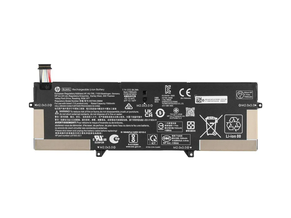 HP L07041-855 | Laptop Akku 56Wh | EliteBook x360 - Ansicht 2