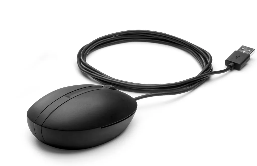 HP Wired 320M | USB-Maus | 3 Tasten kabelgebunden - Ansicht 2