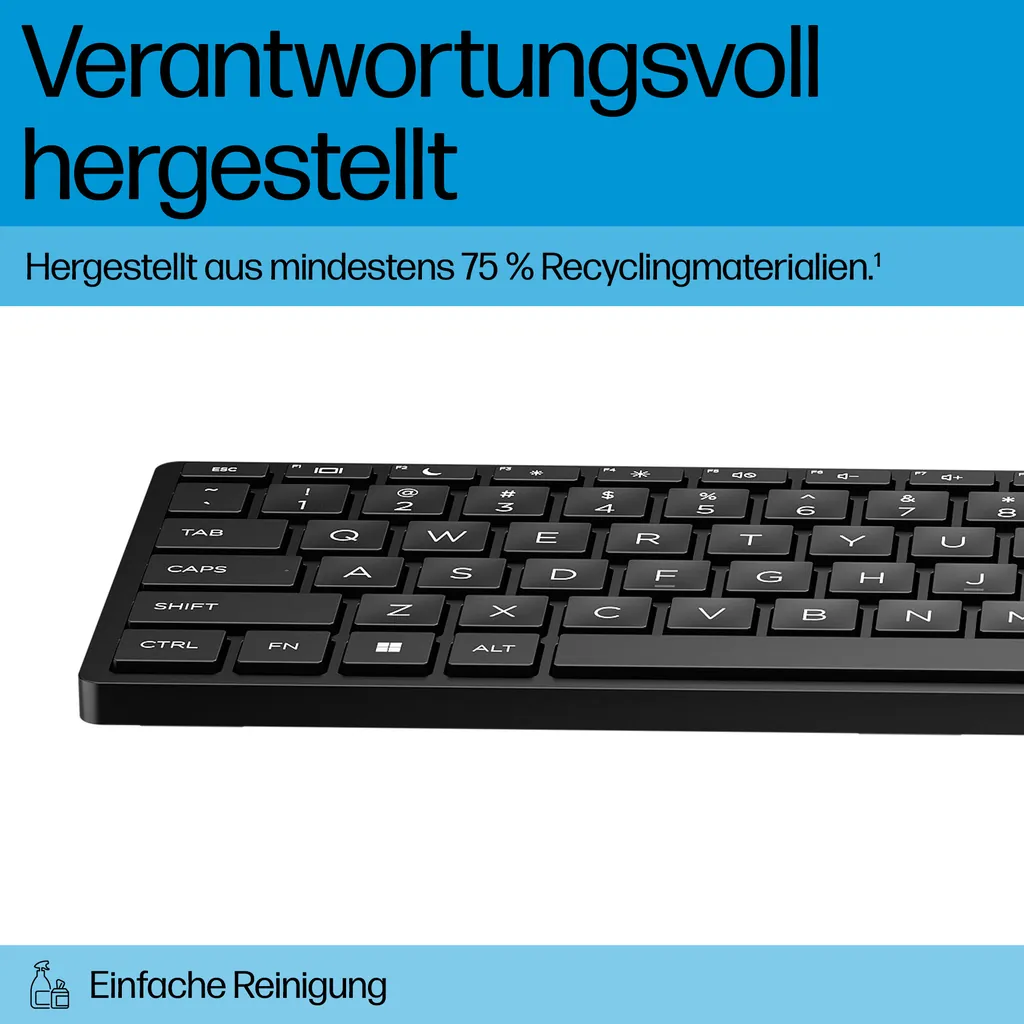 HP Wired 320MK | Tastatur-Maus-Set | Pan Nordisch - Ansicht 7