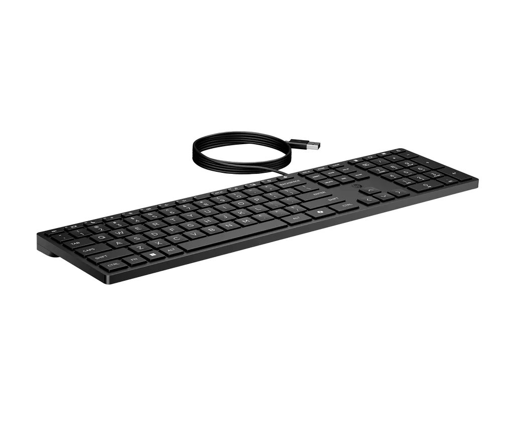 HP Wired Desktop 320K | USB-Tastatur | US-Layout - Ansicht 2