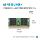 HP 32GB DDR4 | SO-DIMM RAM | 3200MHz PC4-25600 - Ansicht 2