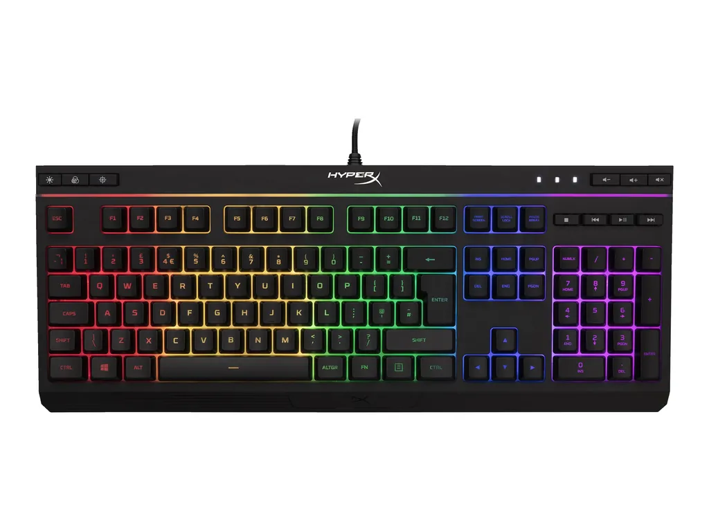 HP HX ALLOY CORE | RGB Gaming-Tastatur | UK-Layout - Ansicht 2