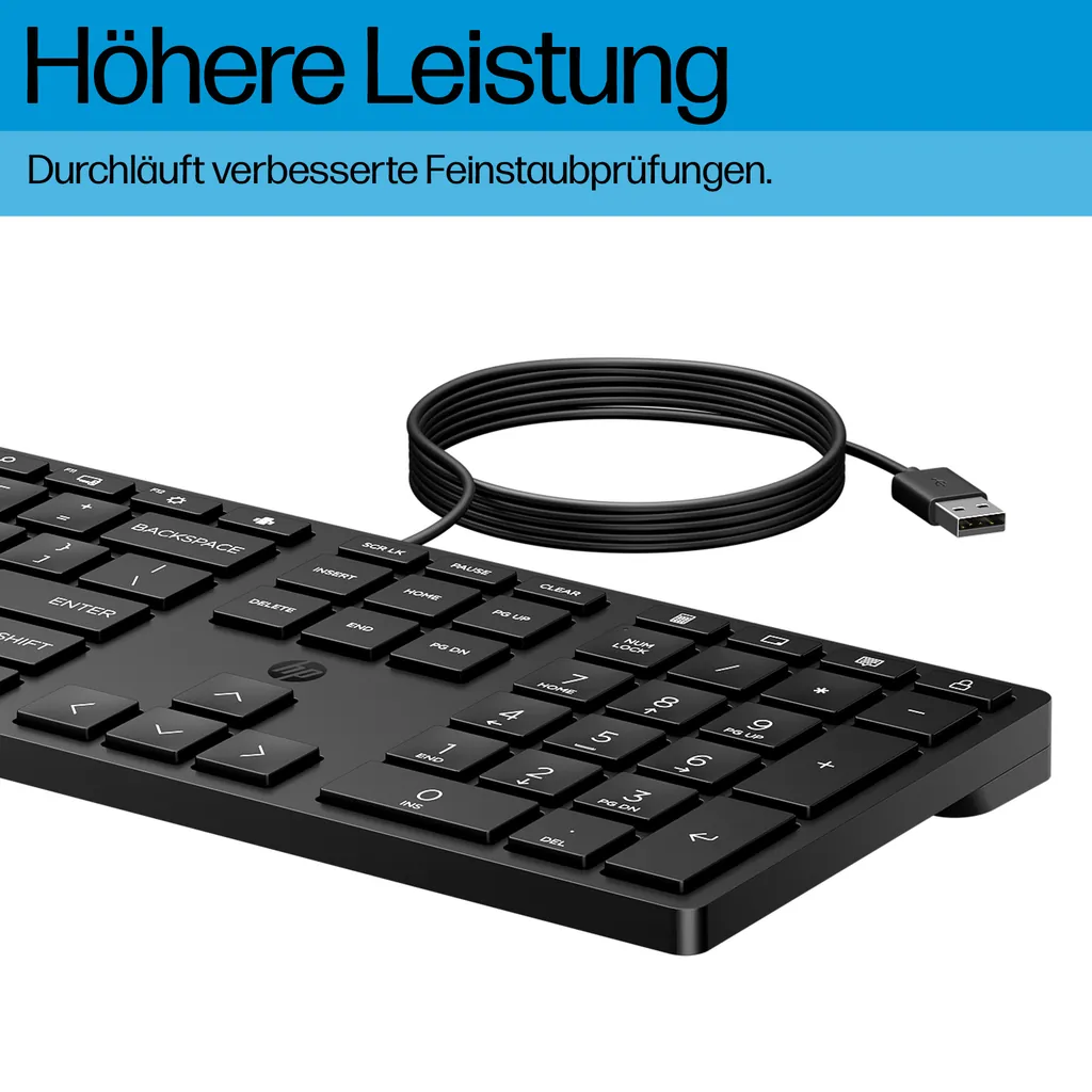 HP Desktop 320K | USB Tastatur | Arabisch/Englisch - Ansicht 7