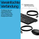 HP Desktop 320MK | Tastatur Maus Set | GB Layout - Ansicht 6