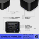 HP Thunderbolt Dock G4 | 280W Dockingstation | USB - Ansicht 2
