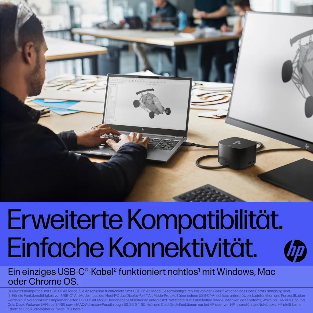 HP Thunderbolt Dock G4 | 280W Dockingstation | USB - Ansicht 5