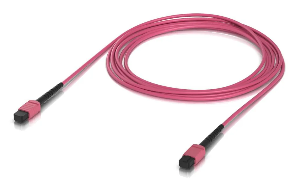 UBIQUITI UniFi OM4 MPO-12 UPC | 3m Glasfaser-Patchkabel | 10er-Pack