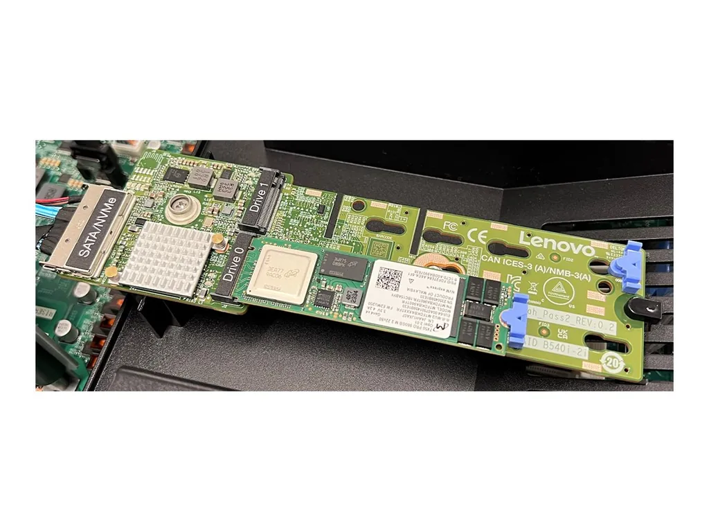 Lenovo ThinkSystem M.2 RAID B540i-2i | PCIe 4.0 x2 | SATA/NVMe