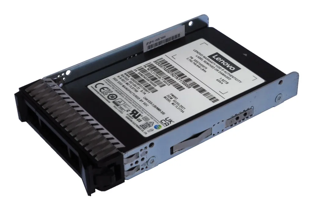 Lenovo ThinkSystem SSD 1.92TB | 2.5" Hot-Swap SATA | Mixed Use