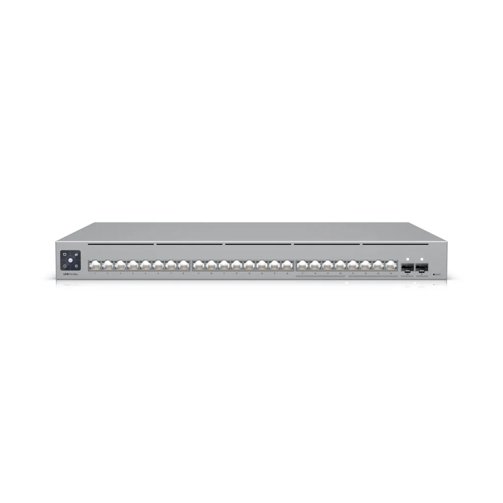 UBIQUITI UniFi Pro Max 24 | 1,3" Display Switch | 24 Port L3 managed