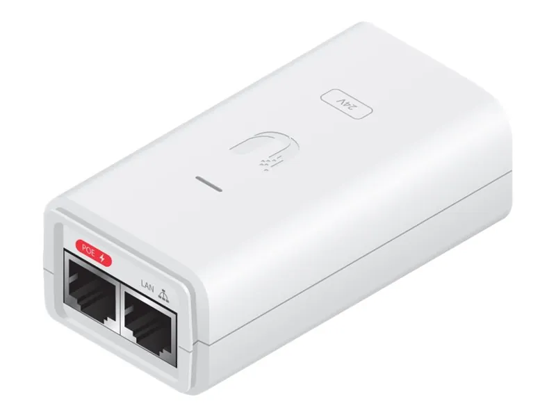 Ubiquiti PoE Injector 24V | 12W Gigabit | POE-24-12W-G