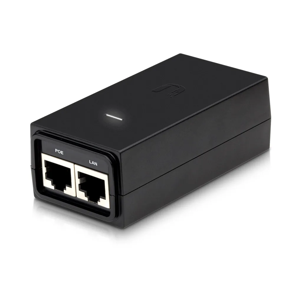 UBIQUITI UISP PoE Adapter | 24V Mid-Power 12W | Gigabit LAN