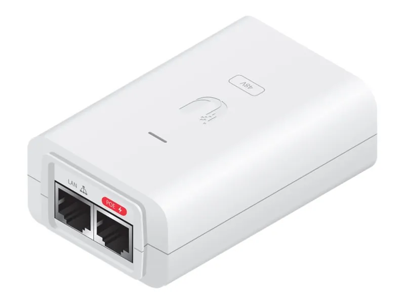 UBIQUITI POE-48-24W-WH | Power Injector 24W | 48V RJ-45 weiß