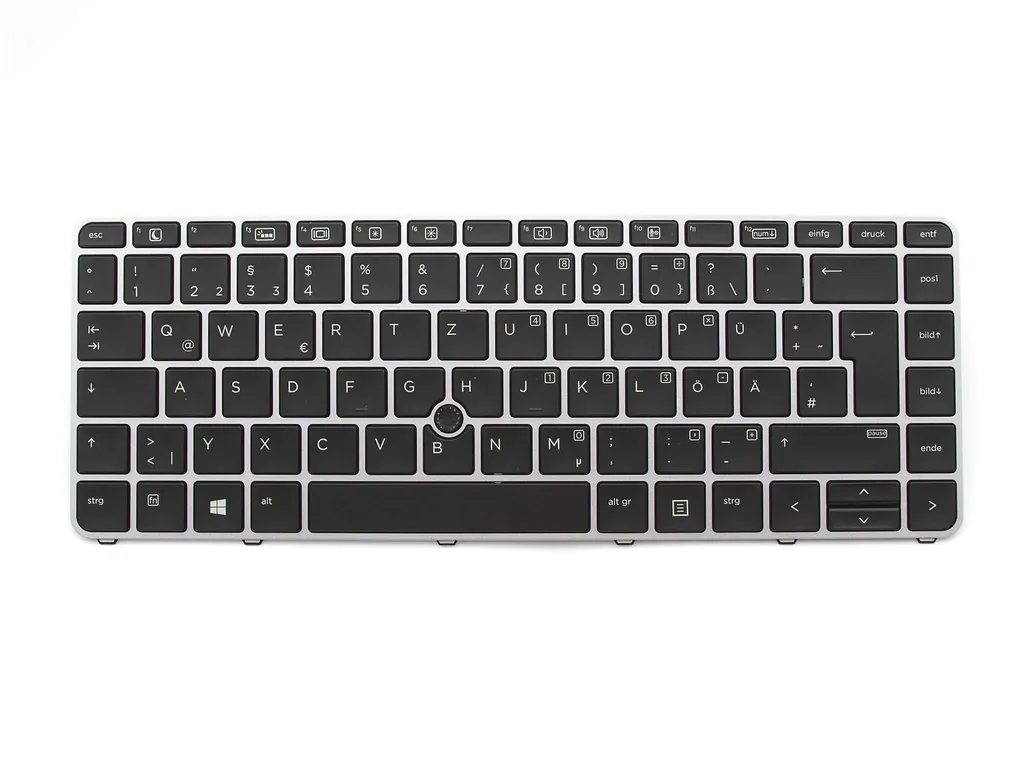 HP EliteBook Tastatur DE | Backlight | Trackpoint