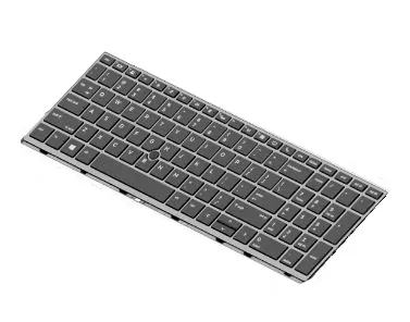 HP Ersatztastatur 15" | Spritzwasserschutz | DK/NO