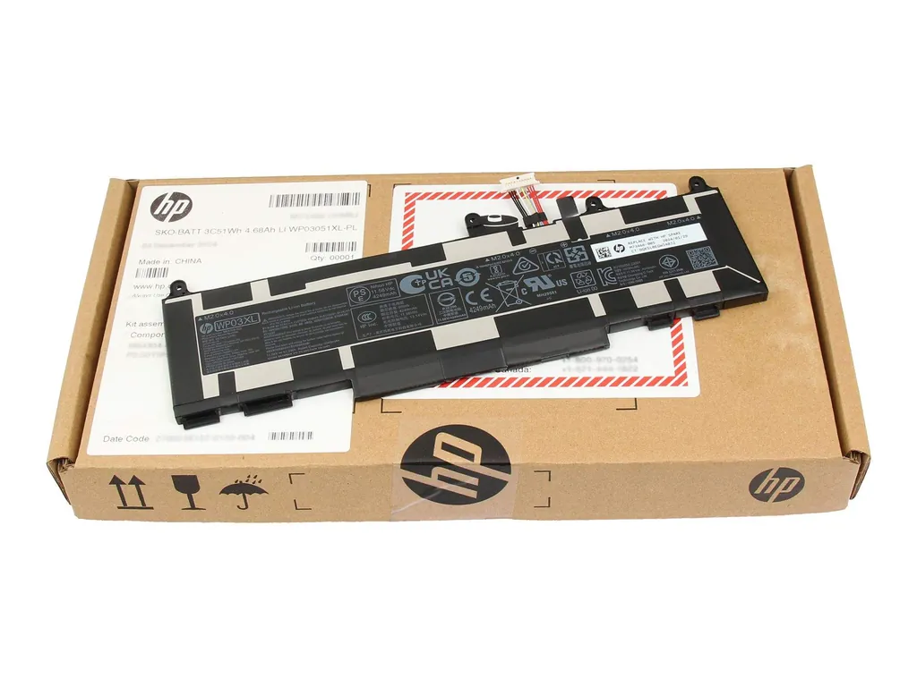 HP EliteBook 860 G10 | Original Akku | 51,3Wh