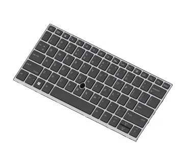 HP EliteBook 830 G5/G6 | Tastatur | Backlit UK
