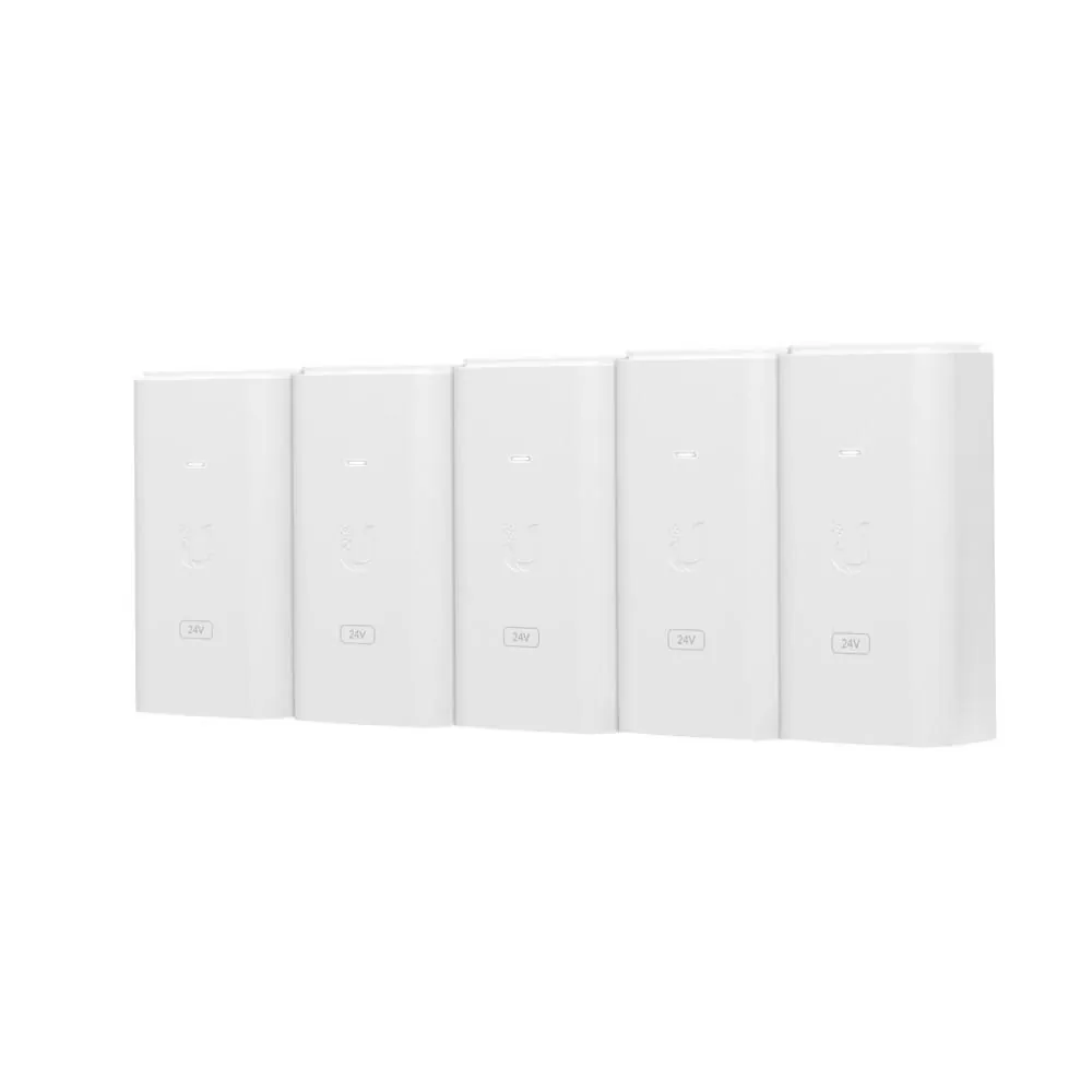 UBIQUITI POE-24-24W | 24V PoE Injector 5er-Pack | 24W pro Port