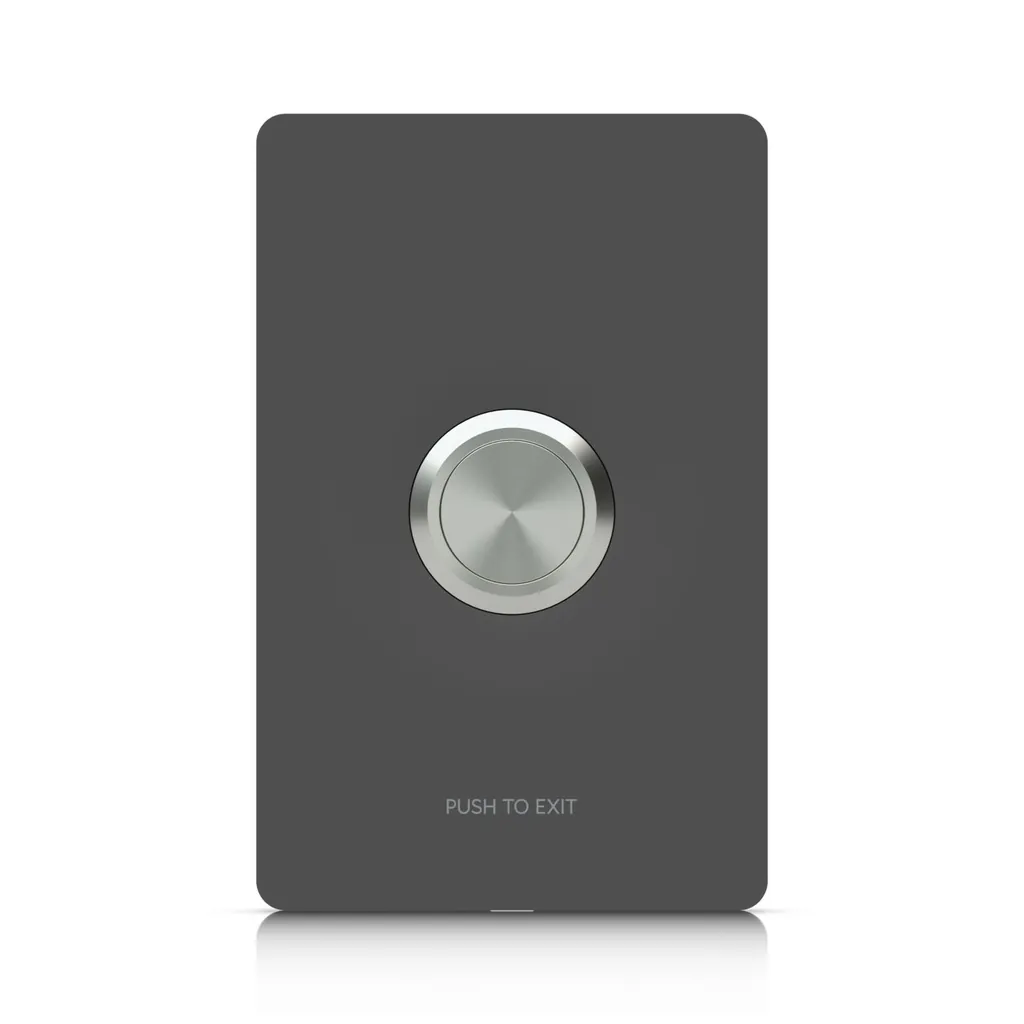 UBIQUITI Push-to-Exit Button | UniFi Access Hub | Stahl/PC weiß