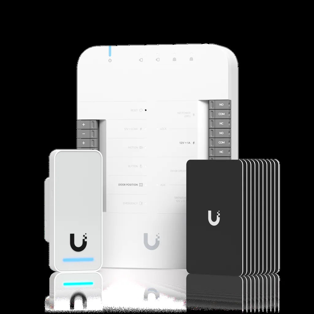 UBIQUITI UniFi Access G2 Starter Kit | Zugangskontrolle | Reader + Hub