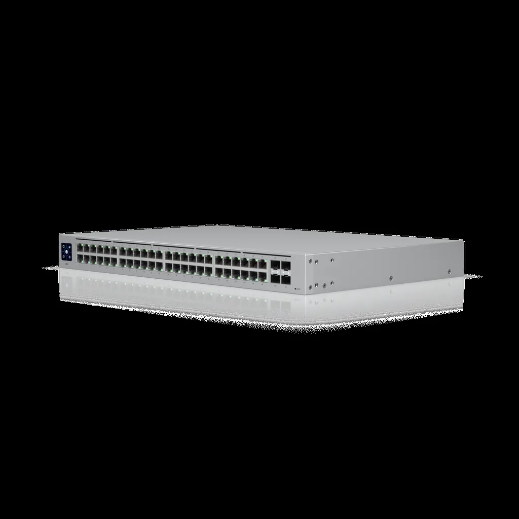 UBIQUITI UniFi Standard 48 | 48-Port Gigabit Switch | Touchscreen