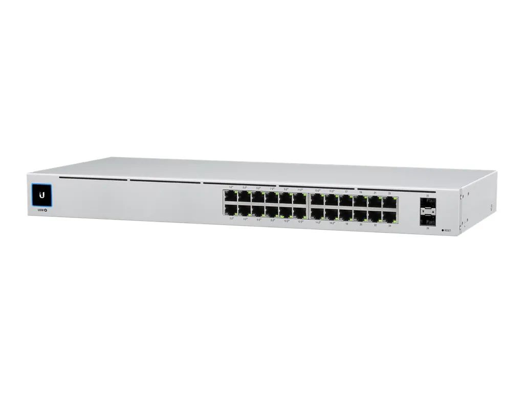 Ubiquiti USW-24-POE | 24-Port Gigabit Switch | PoE+ Touchscreen