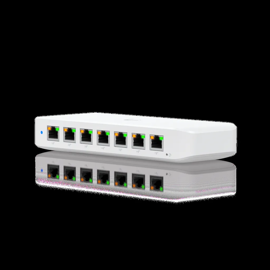 UBIQUITI UniFi Ultra 210W | 8-Port PoE++ Switch | 202W Budget