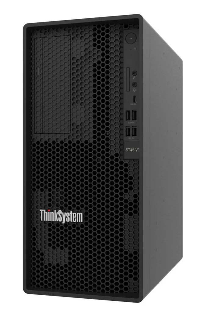 Lenovo ThinkSystem ST45 V3 | Tower Server | EPYC 4124P