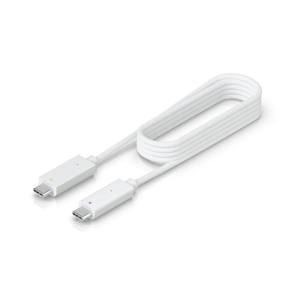Ubiquiti Audio-Kabel 1m | USB-C zu USB-C | Weiß