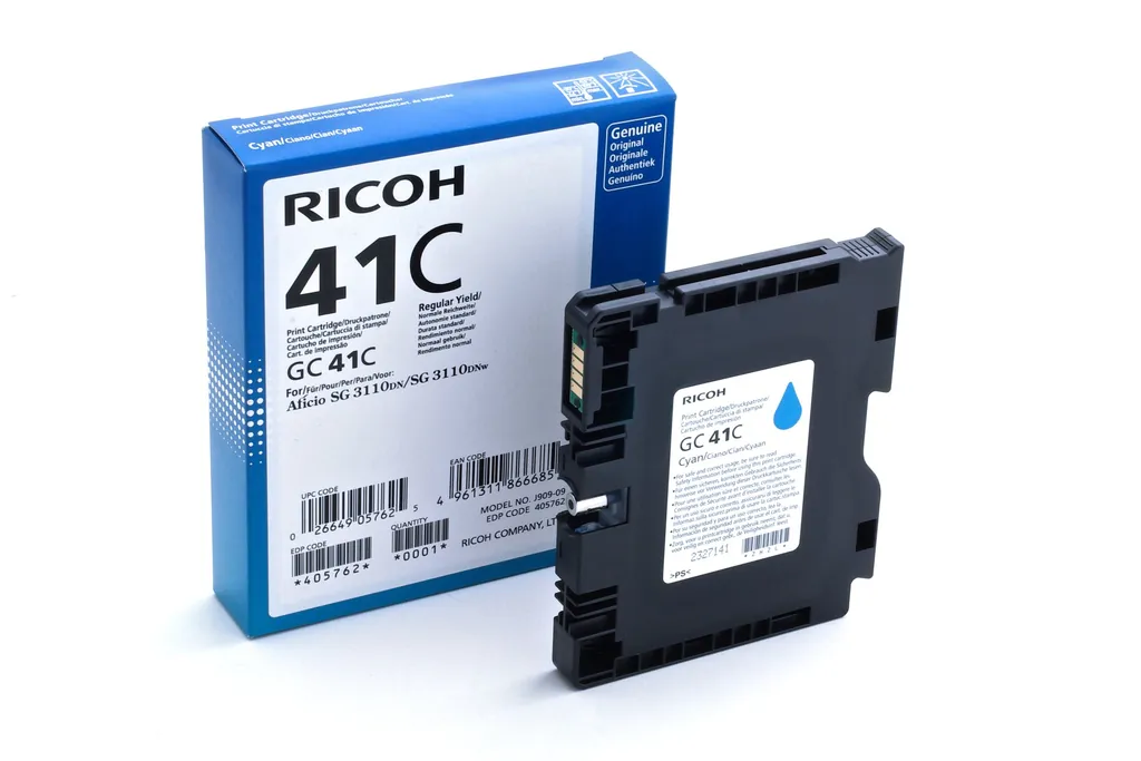 RICOH Cyan Tintenpatrone