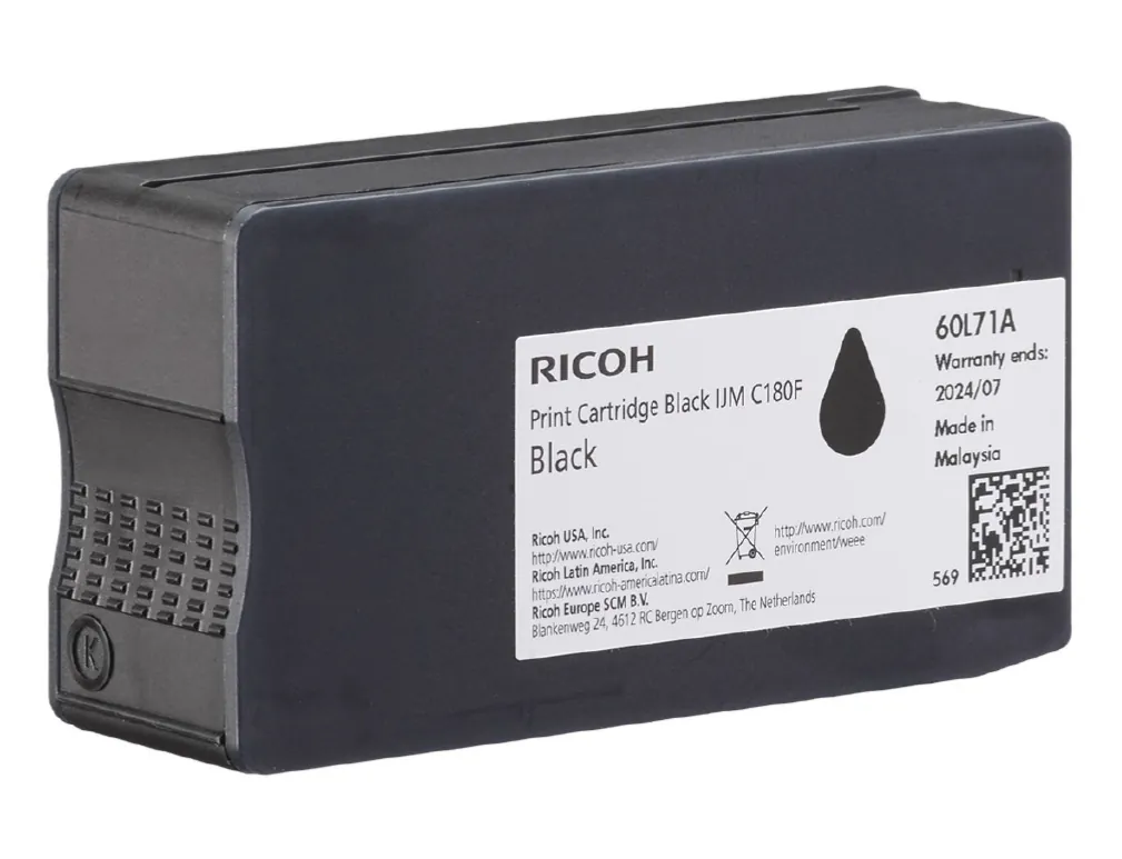 RICOH Patrone IJM C180F black 2000 Seiten