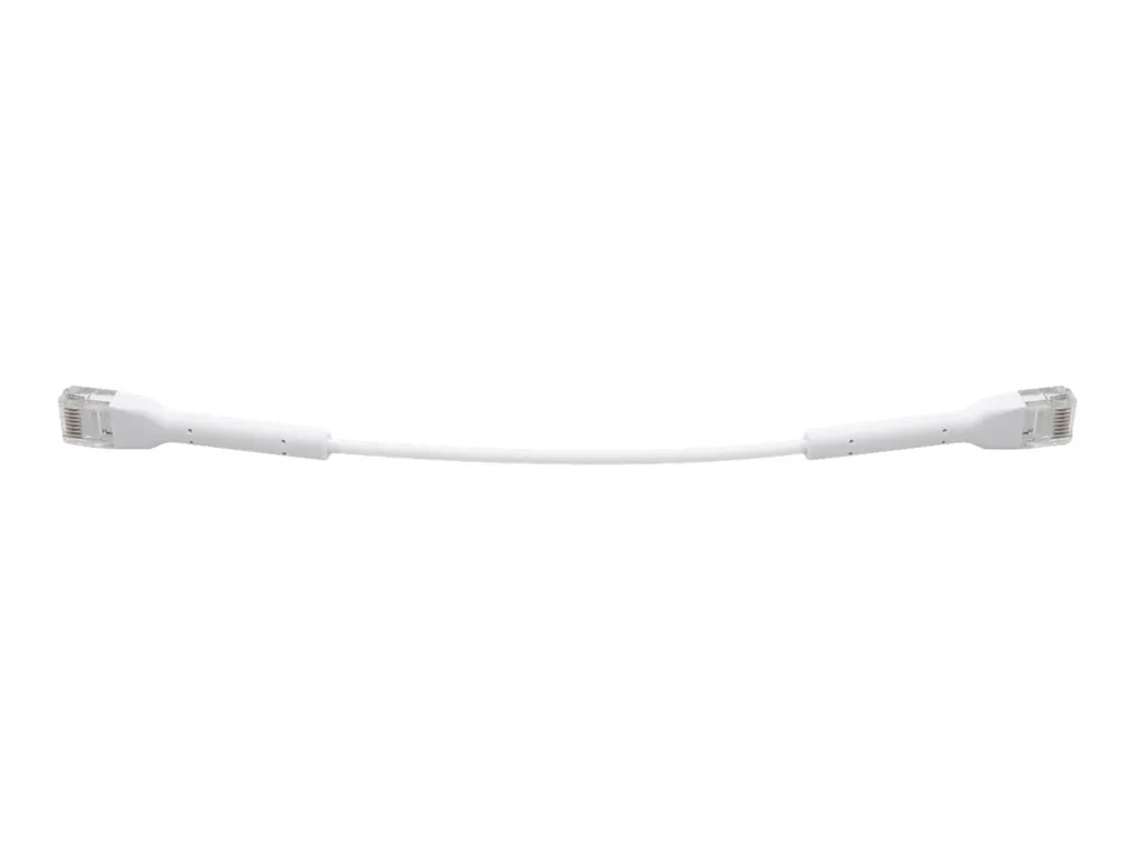 UBIQUITI UC-Patch-1M-RJ45 | 1m Cat6 Patchkabel | Weiß RJ45