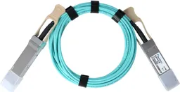 BLUEOPTICS QSFP28 AOC Kabel | 30m 100 Gbit/s | Ubiquiti kompatibel