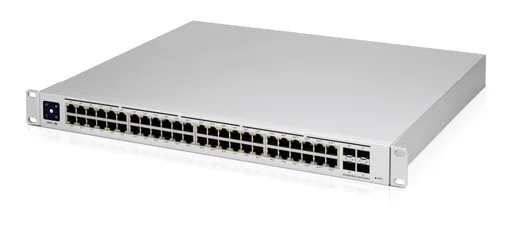 UBIQUITI UniFi Pro 48 PoE | 1.3" Touch-Display | 48-Port 600W