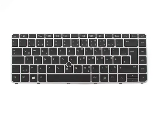 HP EliteBook Tastatur DE | Backlight | Trackpoint