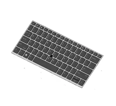 HP Ersatztastatur | EliteBook 735/830 G5 | UK Layout