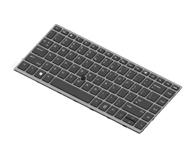 HP EliteBook Ersatztastatur | QWERTZ | 840/745 G5
