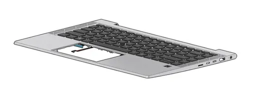 HP EliteBook 845 G7 | Tastatur mit Abdeckung | DE